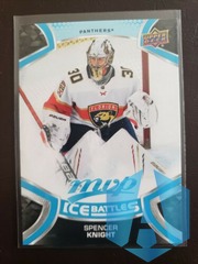 2021-22 MVP Base Ice Battles Rookie SP #IB-242 Spencer Knight - Florida Panthers